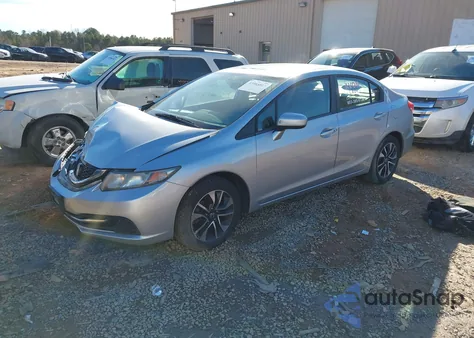 2015 Honda Civic Ex from USA, damaged, VIN 19XFB2F83FE089818